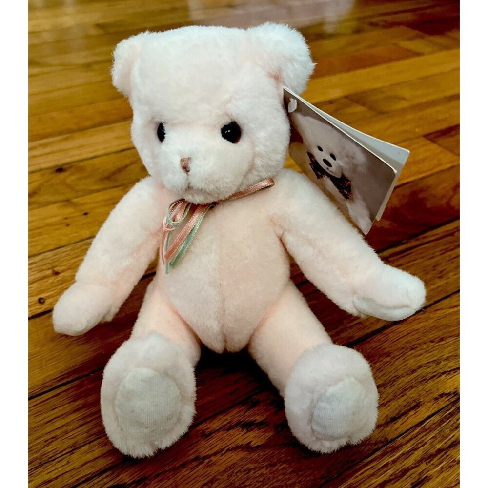 1993 Rare GUND MY NAME IS BENBOW #1406 NOS Rare Pink Teddy Bear